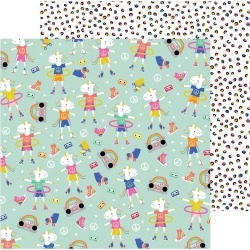 Dance Dance Dance Paper - Live Life Happy - Pebbles - PRE ORDER