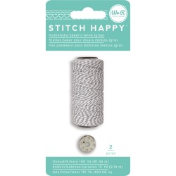 Gray - We R Stitch Happy Twine