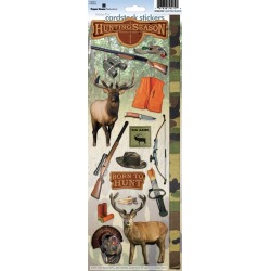 Hunting Season Cardstock Stickers - Paper House