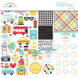 I ♥ Travel Essentials Kit - Doodlebug
