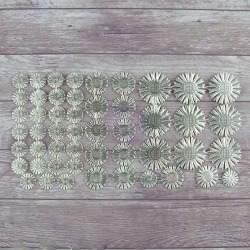 Silver Halo Paper Pieces - Dresden - Prima