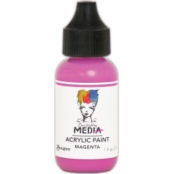 Magenta - Dina Wakley Media Heavy Body Acrylic Paint 1oz
