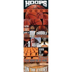 Basketball Die Cut Stickers - Real Sports - Reminisce