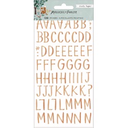 Magical Forest Puffy Alpha Stickers - Crate Paper
