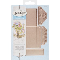 Spellbinders Shapeabilities Dies - Scalloped Pop Up Box