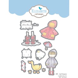 Apirl Showers - Elizabeth Craft Metal Die