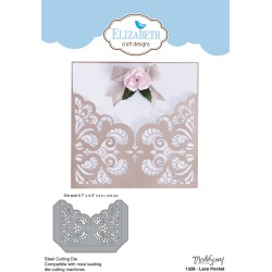 Lace Pocket - Elizabeth Craft Metal Die By Modascrap Designs