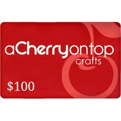 Gift Card $100 found on Bargain Bro Philippines from A Cherry On Top Crafts for $100.00