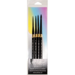 Black Velvet Watercolor Travel Set 4pcs