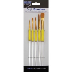Craft Brush Set 5/Pkg