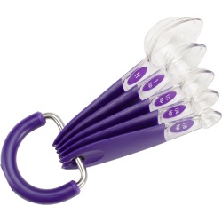 1/8, 1/4, 1/2 & 1tsp, 1tbsp - Scoop-It Measuring Spoons