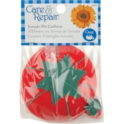 Tomato Pincushion W/Emery Sharpener