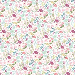 Bright Small Floral Paper - Flora No.3 - Echo Park - PRE ORDER