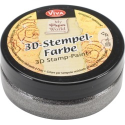 Steel-Metallic - 3D Stamp Paint 50ml