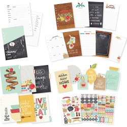 Carpe Diem Recipe Planner Inserts A5