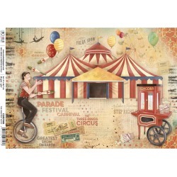 The Greatest Show A4 Paper Sheet - Ciao Bella