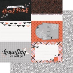 4 x 6 Elements Paper - Happy Haunting - Simple Stories
