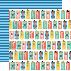 Beach Loungers Paper - Dive Into Summer - Echo Park - PRE ORDER