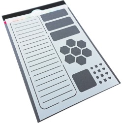 On My List Stencil - Catherine Pooler