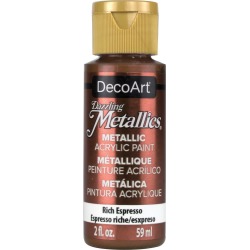 Rich Espresso - Dazzling Metallics Acrylic Paint 2oz