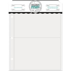 Misc Me 8x9 Recipe Page Protector Pack - Bo Bunny