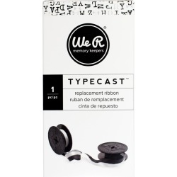 Silver & Black Ribbon - Typecast - WeR