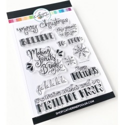 Making Spirits Bright Stamp Set - Catherine Pooler