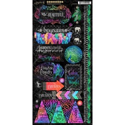 Kaleidoscope Stickers - Graphic 45