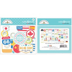 I ♥ Travel Tags Odds & Ends - Doodlebug