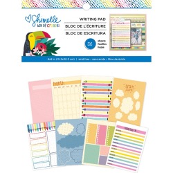 Shimelle Box Of Crayons 6 x 8 Writing Pad