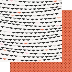Going Batty Paper - Happy Haunting - Simple Stories