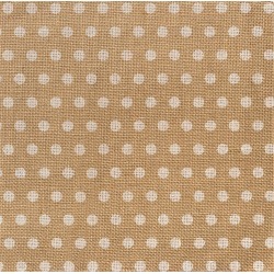 White Dot On Burlap Sheet - DIY Shop 2 - American Crafts