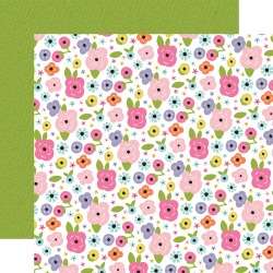 Prettiest Posies Paper - All About A Girl - Echo Park found on Bargain Bro from A Cherry On Top Crafts for $0.99