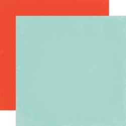 Light Blue - Red Paper - Simple Life - Echo Park