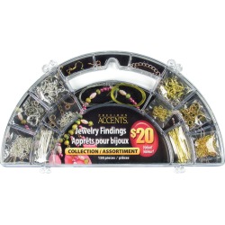 Silver and Gold - Precious Accents Jewelry Findings Collection 158/Pkg