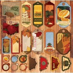 Cornucopia Paper - Farmers Market - Bo Bunny