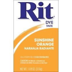 Sunshine Orange - Rit Dye Powder