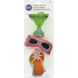 Cookie Cutter Set 3/Pkg - Summer