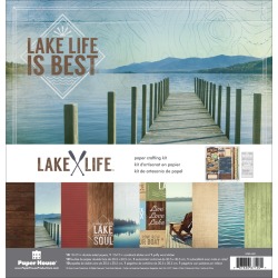 Lake Life - Paper House Paper Crafting Kit 12"X12"