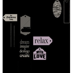 Black On White Tags - Canvas Corp