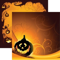 Happy Pumpkin Paper - Halloween Night - Reminisce