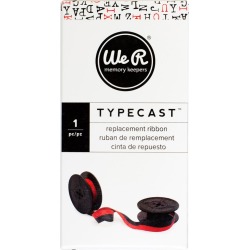 Red & Black Ribbon - Typecast - WRMK