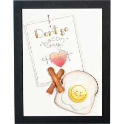Love Set Match-The Breakfast Club - Spellbinders Stamp & Die Set By Debi Adams