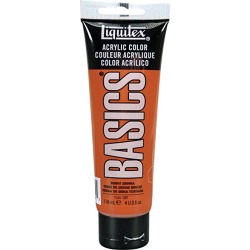 Burnt Sienna - Liquitex Basics Acrylic Paint 8.45oz
