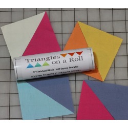 50' 1" Finished Size - Half-Square Triangles On A Roll
