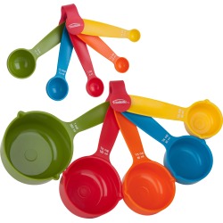 Cups & Spoons - Measuring Set 10pcs Carded