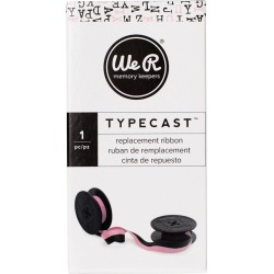 Light Pink & Black Ribbon - Typecast - WRMK