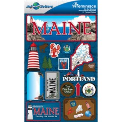 Maine Stickers