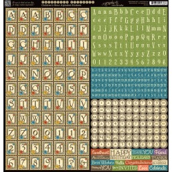 Children's Hour Alpha Stickers - Graphic 45