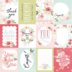 Subtle Journaling Cards Paper - Flora No.3 - Echo Park - PRE ORDER